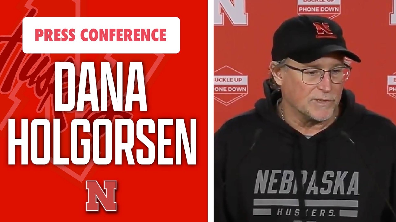 Nebraska Football OC Dana Holgorsen meets with the media on Thursday I GBR
