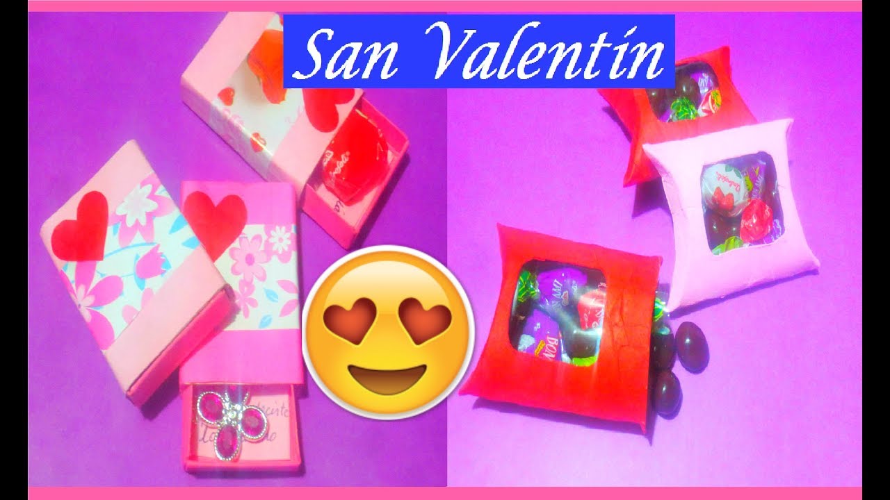 COMO HACER REGALOS PARA SAN VALENTIN | FACIL RECICLANDO | 14 De Febrero