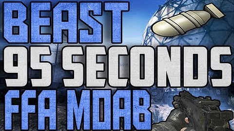COD Mw3: Beast 95 Seconds FFA Moab! Introducing [TE] Maryga!