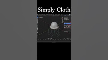Blenderのアドオン「Simply Cloth」の紹介動画です。概要欄にURLがあります。#blender #addon #simplycloth