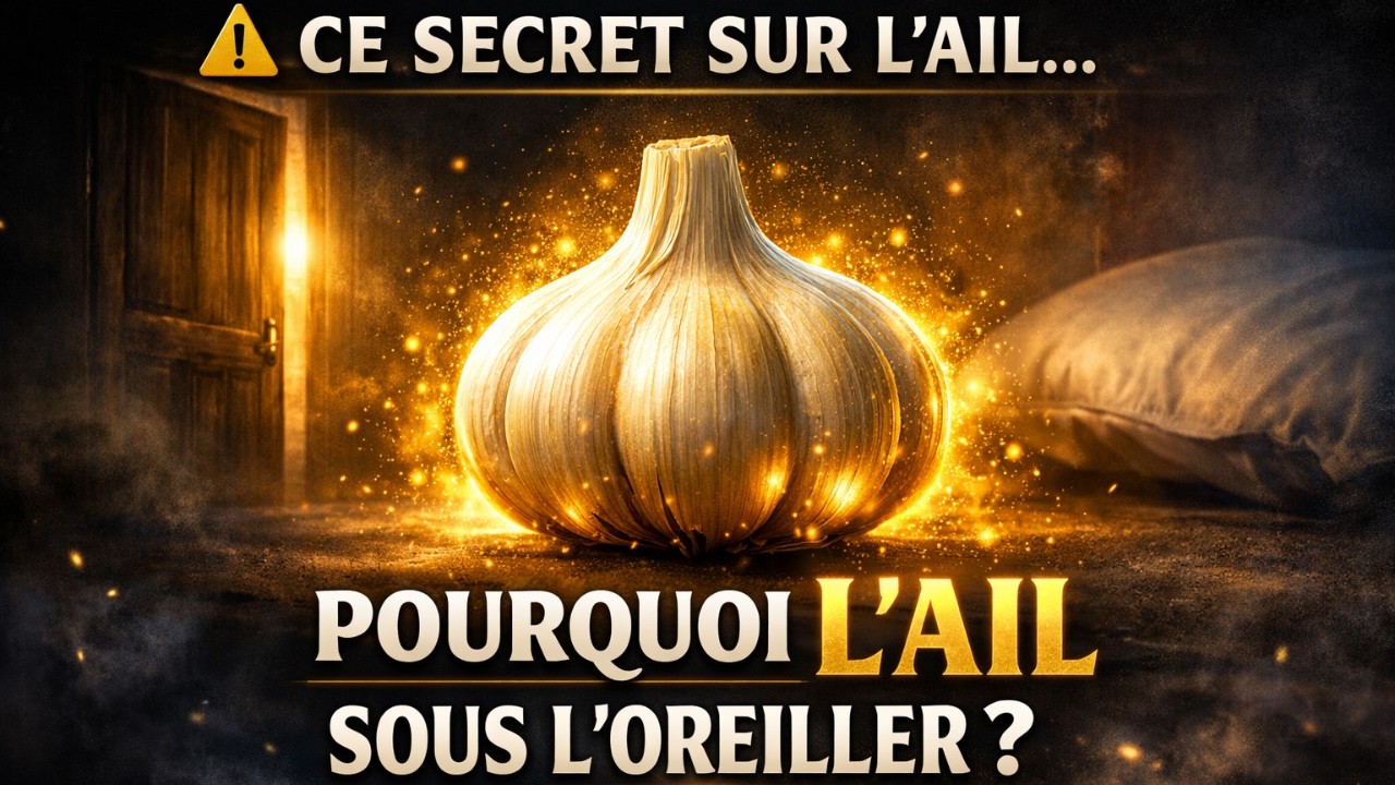 ⚠️ Pourquoi On Met de l’Ail Sous l’Oreiller ? (Secret Spirituel Révélé)