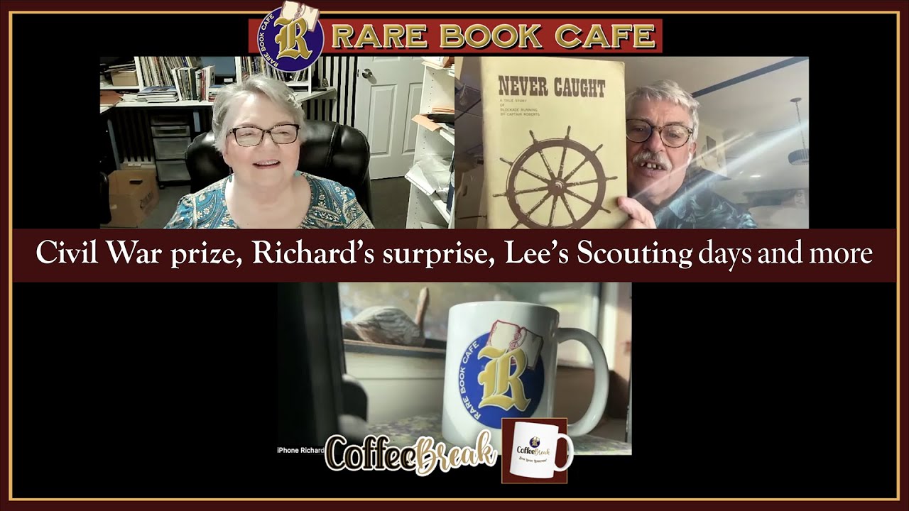 🔴 Rare Book Cafe COFFEE BREAK No. 96: After the Florida show -- So much to share with you