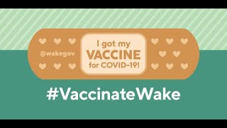 Virtual News Conference on Updated Mask Policy for Wake County Government