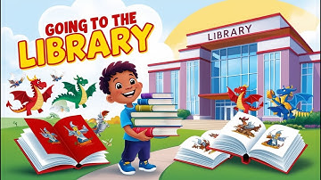 📚 Going to the Library | Fun Kids Song About Books and Reading! 📚-2024