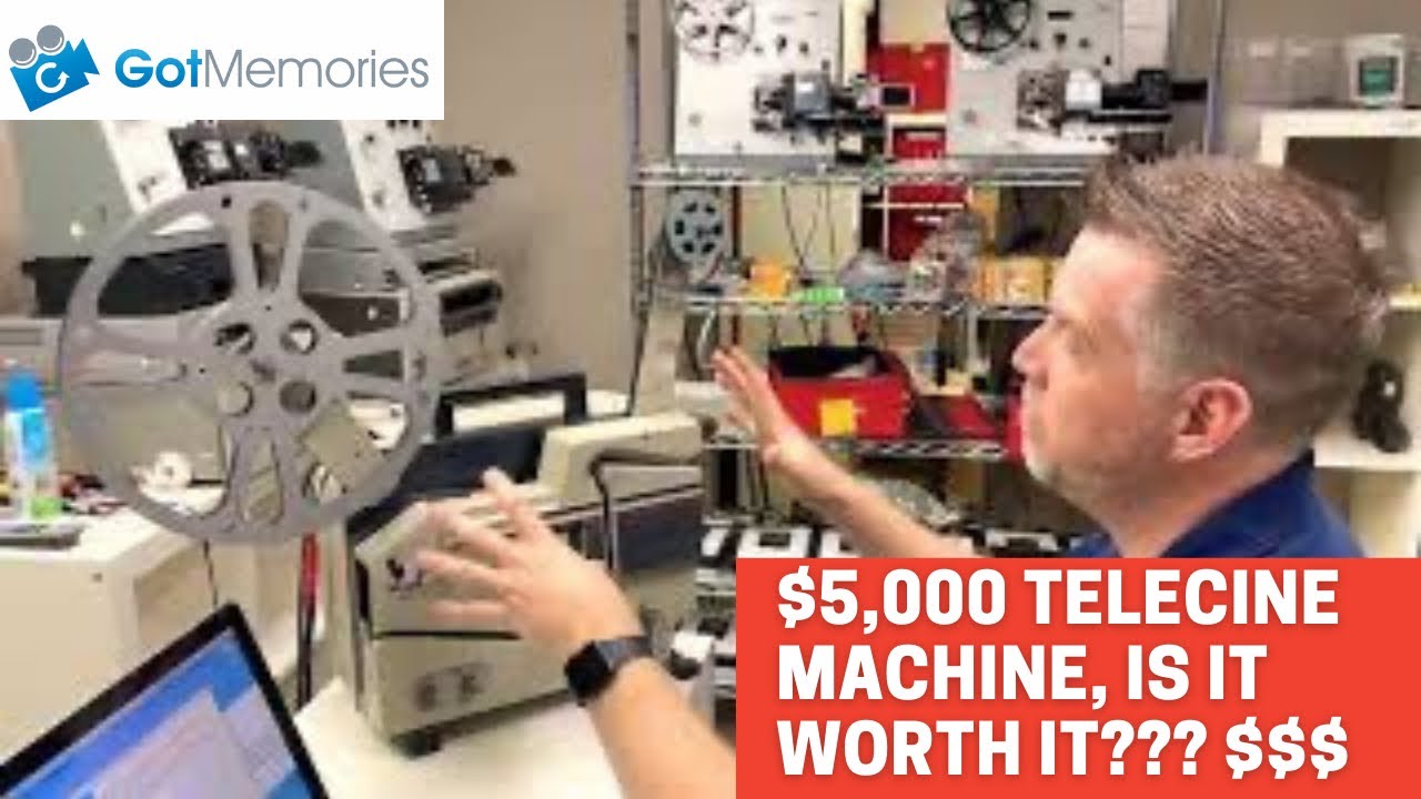 Elmo 16mm Transvideo TRV-16G Film to Digital Telecine Review - YouTube