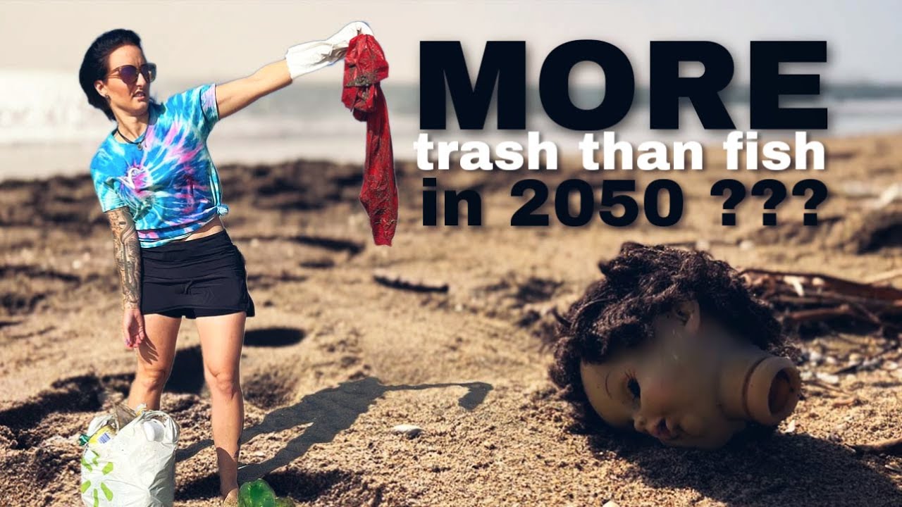 I Can't Believe How Much Trash I Found On A Beach In California! #teamseas