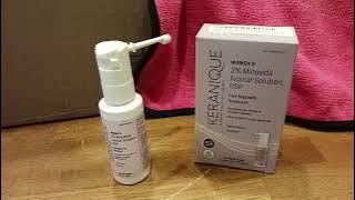 1194. Keranique Hair Regrowth Treatment for Women 2% Minoxidil Thickening Topical Solution Scalp