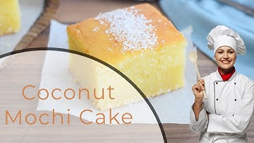 How To Make Coconut Mochi Cake Recipe | Sweets Recipes | Rosa Recipes