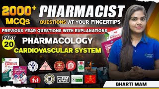 L-20 | CARDIOVASCULAR SYSTEM(Pharmacology) |  #rrbpharmacist #aiimspharmacist #pharmacistexam