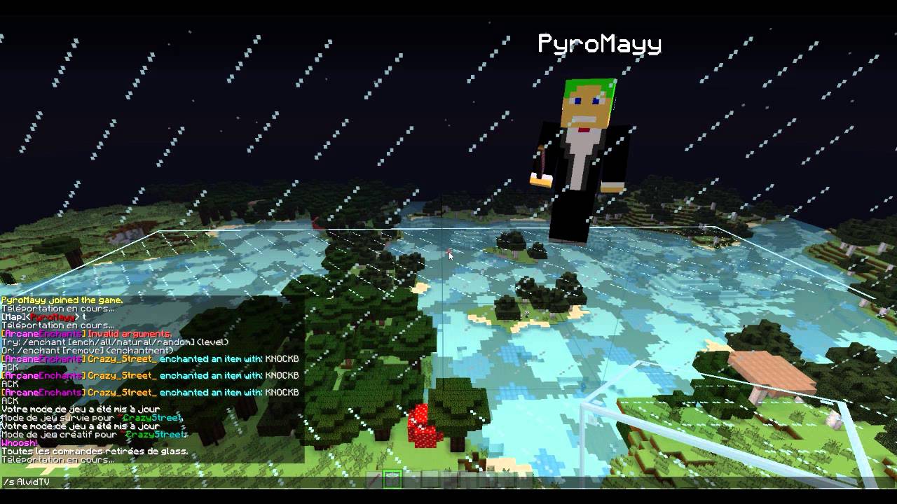 Tuto délire | Faire une balle dans Minecraft avec un cobaye - YouTube