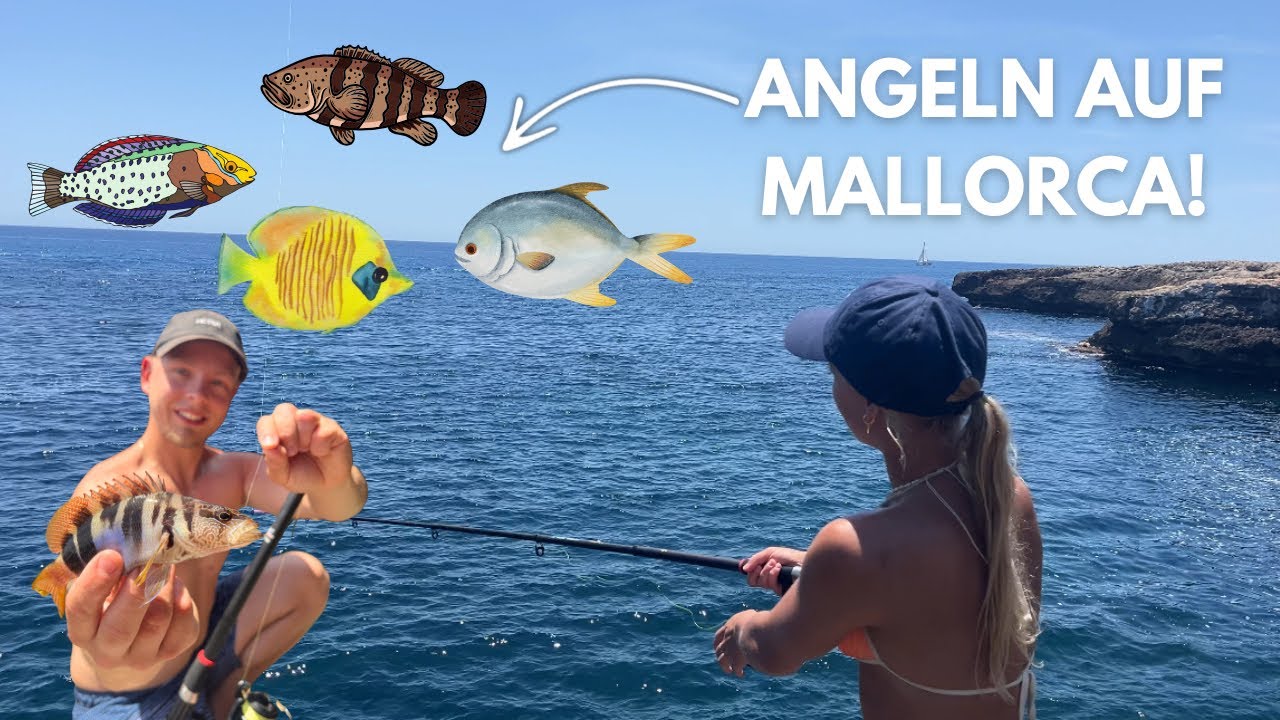 Unser chaotischer ANGELTRIP auf Mallorca!☀️🎣