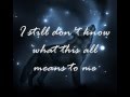 Destination Unkown by Missing Persons w/lyrics