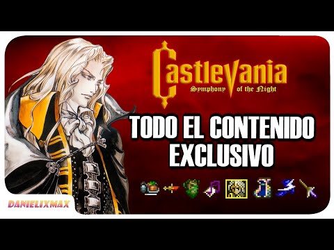 Castlevania SOTN Todo el contenido EXCLUSIVO de Sega Saturn