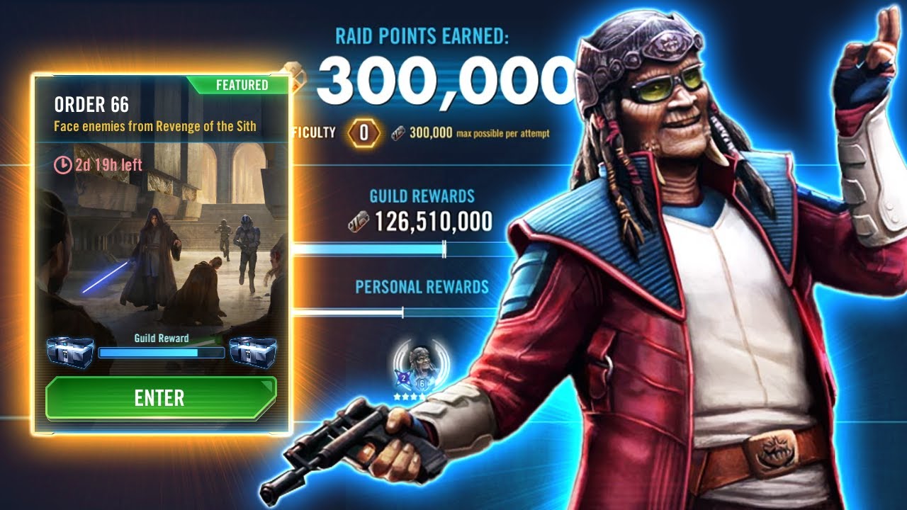Order 66 Raid - Hondo SOLO's for 300k! - YouTube
