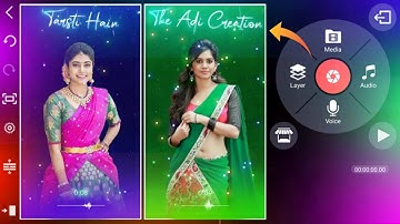 Multiple Color Effect WhatsApp Status Video Editing in KineMaster App