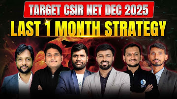 𝐋𝐚𝐬𝐭 𝟏 𝐌𝐨𝐧𝐭𝐡 𝐒𝐭𝐫𝐚𝐭𝐞𝐠𝐲 | 𝐂𝐒𝐈𝐑 𝐍𝐄𝐓 𝐃𝐄𝐂 𝟐𝟎𝟐𝟓