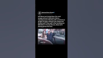 Prenup of Jeff Bezos