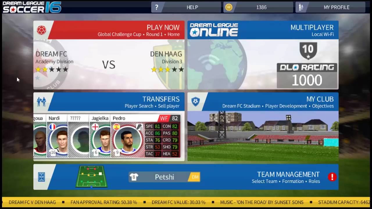 Dream League Soccer 16 Mega Mod Unlimited Player Development Gameplay By Runal Tips