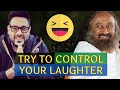 Try to control your laughter   badshah with gurudev