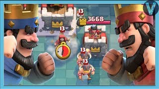 Короче, решил я поиграть в 2 на 2! Играю с грибами против грибов / Clash Royale