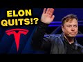 Tesla Time News - Is Elon Really Quitting Tesla?