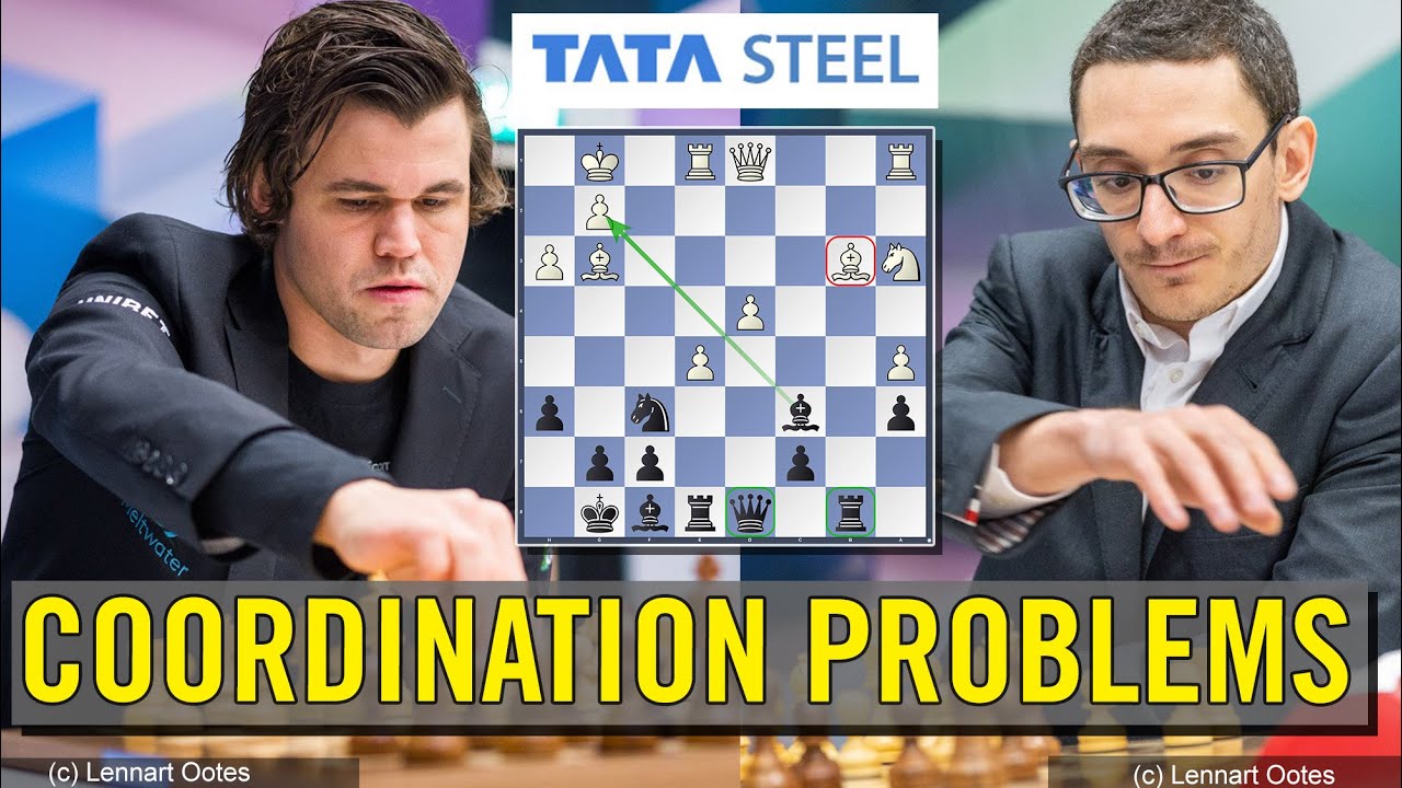 Tata Steel Chess: Caruana a full point ahead