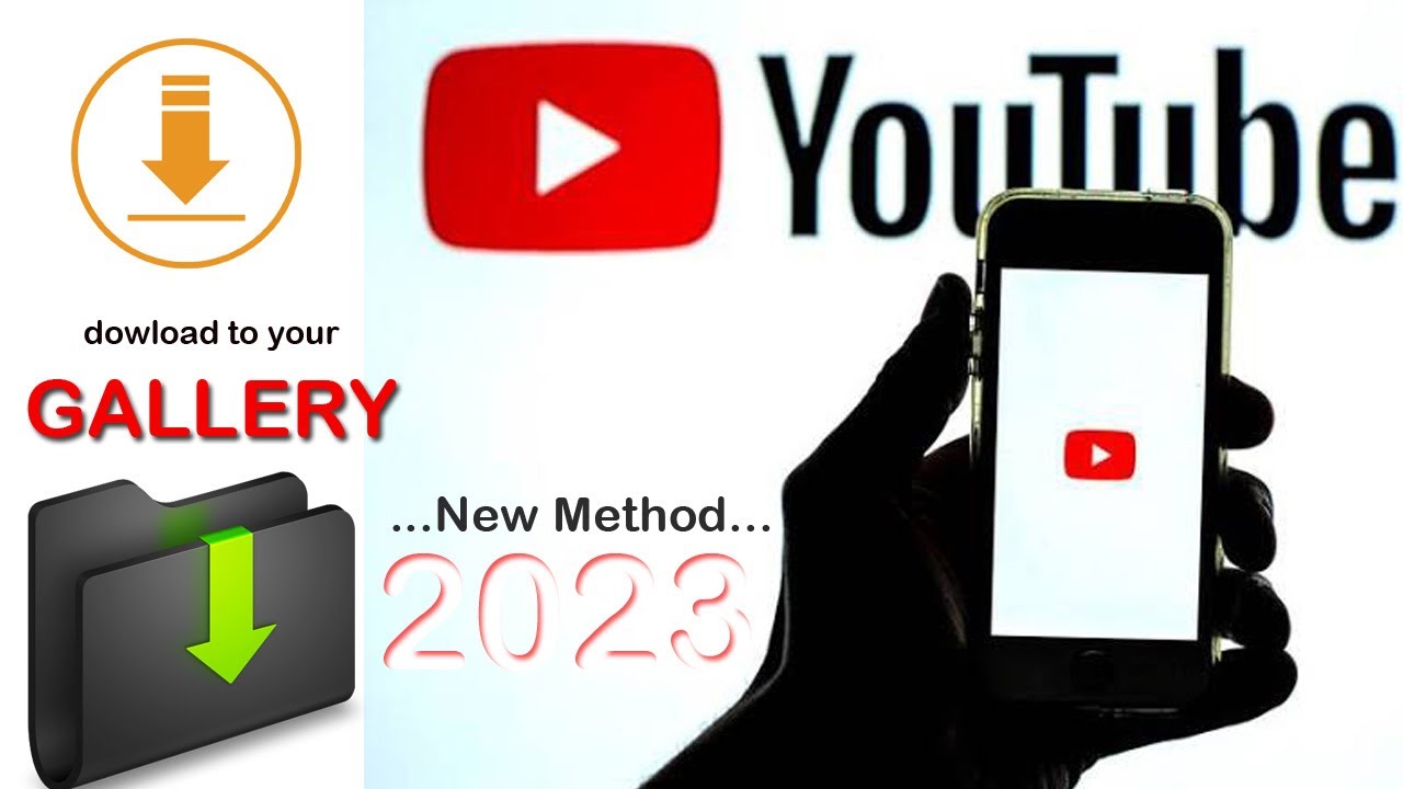 How to download YouTube videos to your phone gallery 2024 New Method