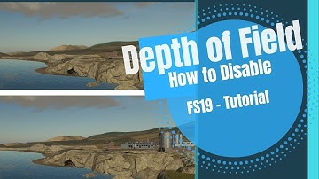 Farming Simulator 2019 // How to Disable Depth of Field (DoF) Blur