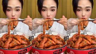 asmr food mukbang no talking | sheep intestines | usus domba | ลำไส้แกะ