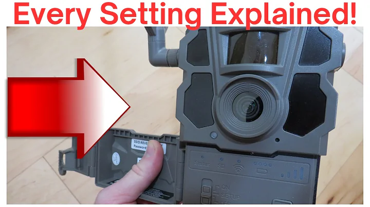 How to set up a trail camera Tactacam  Reveal X 2.0