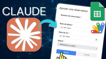Claude AI te crée une boîte de dialogue Google Sheets en 5 minutes !