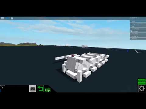 Roblox Plane Crazy First Working Tank Treads Youtube