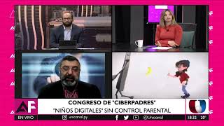 1er Congreso Ciberpadres - Entrevista en Unicanal Paraguay 2da parte