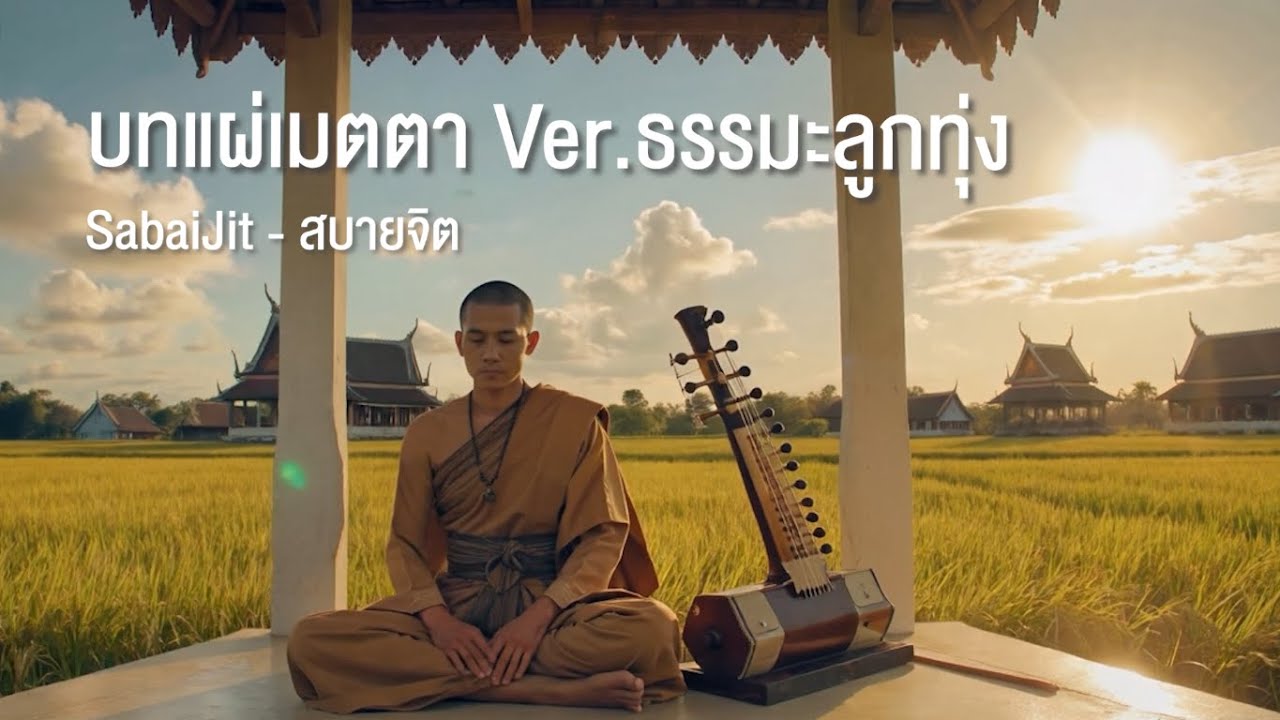 บทแผ่เมตตา Ver. ลูกทุ่ง | SabaiJit |  เพลงธรรมะลูกทุ่ง ฟังผ่อนคลายสบายจิต