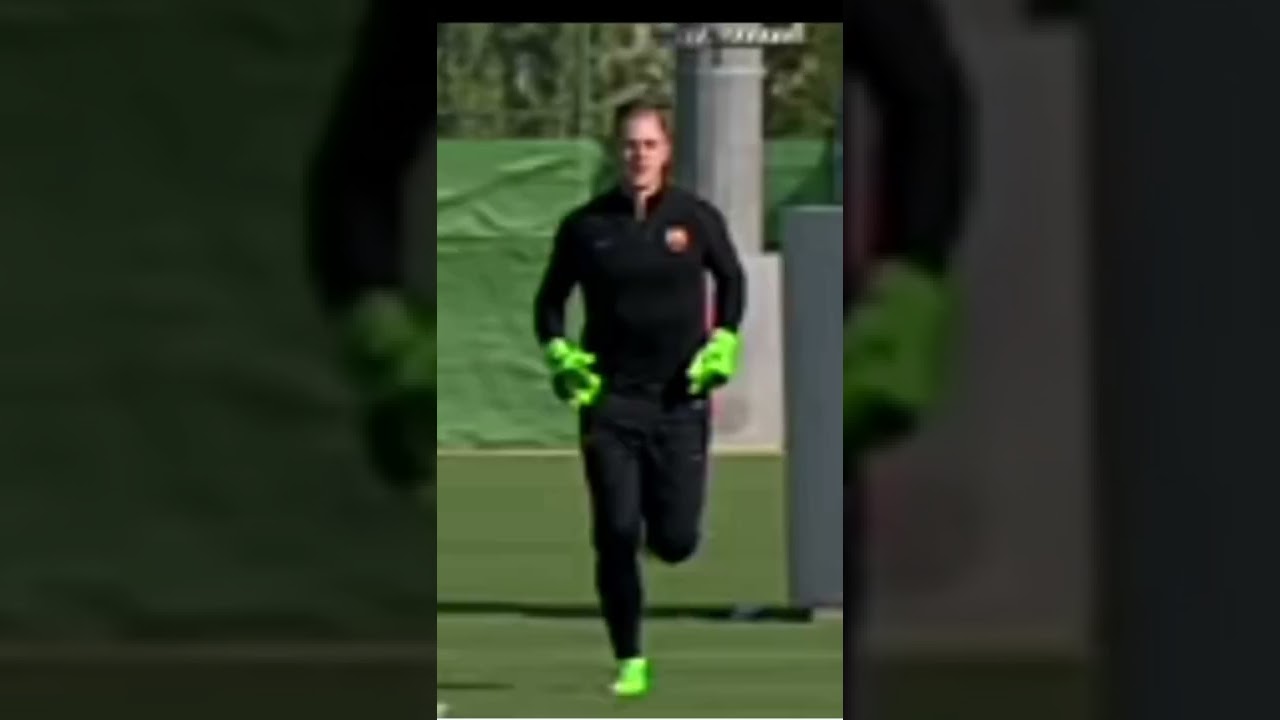 B F C ter stegen goldkeeper training