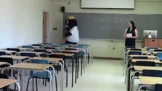 StFX mascot Go-Go graduates!