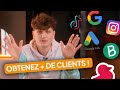 Comment obtenir de nouveaux clients ? - Les principaux canaux d'acquisition
