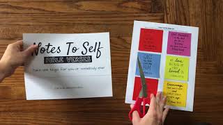 How To: Printing Onto Sticky Notes