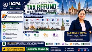 Tourist Tax Refund Guide 2026 – VAT & GST Refund for International Travelers | IICPA Institute