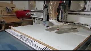 Our S5 CNC Nesting Machine Working perfeclty in USA Customer's Factory