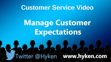 Manage Customer Expectations: Do Not Over Promise and Under Deliver