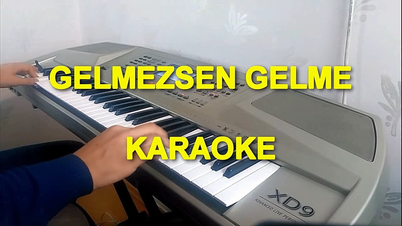 GELMEZSEN GELME KARAOKE YouTube