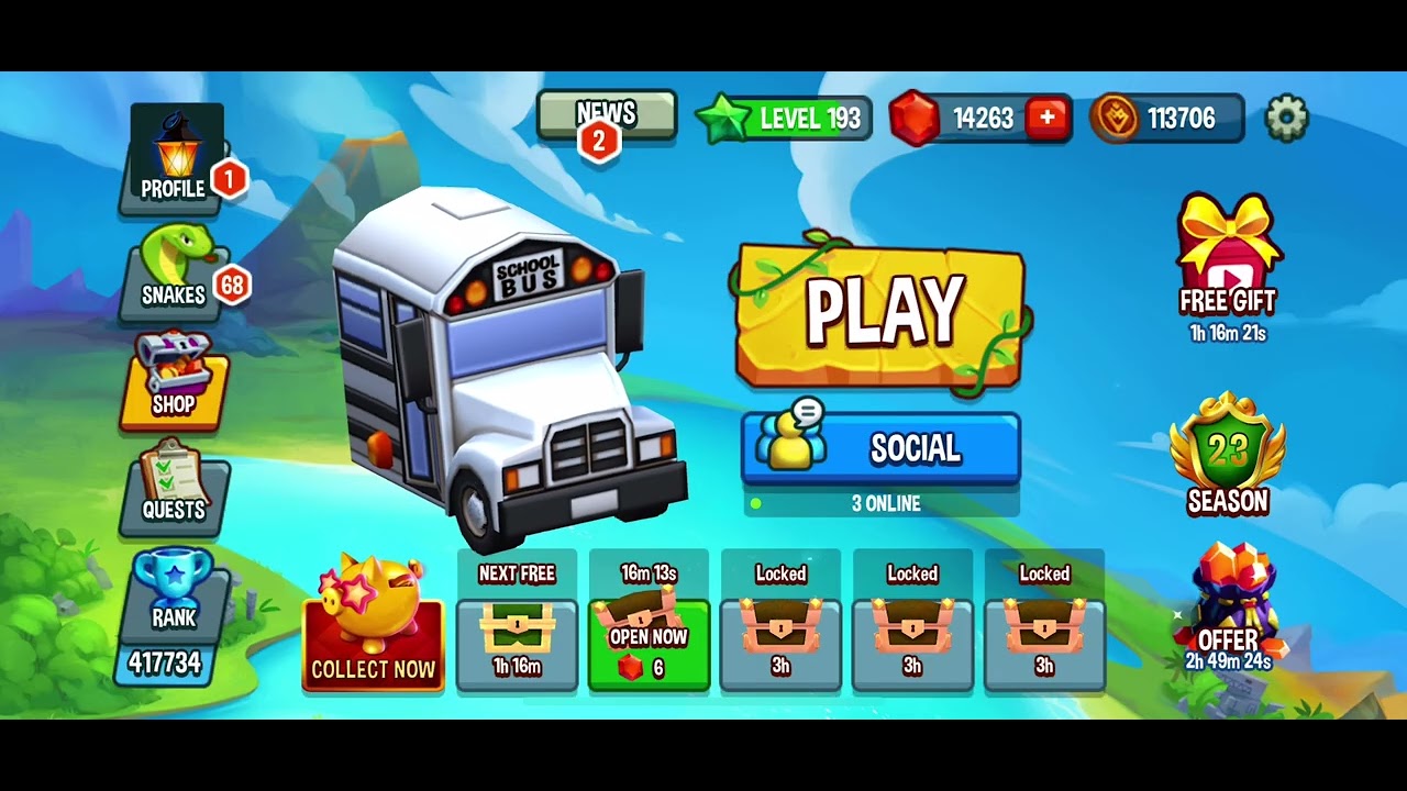 Snake Rivals gameplay 96 - YouTube