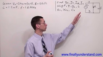 RC parallel circuit - Electronics Tutoring