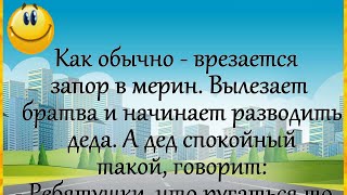 &quot;Как обычно - врезается запор в мерин...&quot; АНЕКДОТ! Юмор! Позитив для хорошего настроения!))