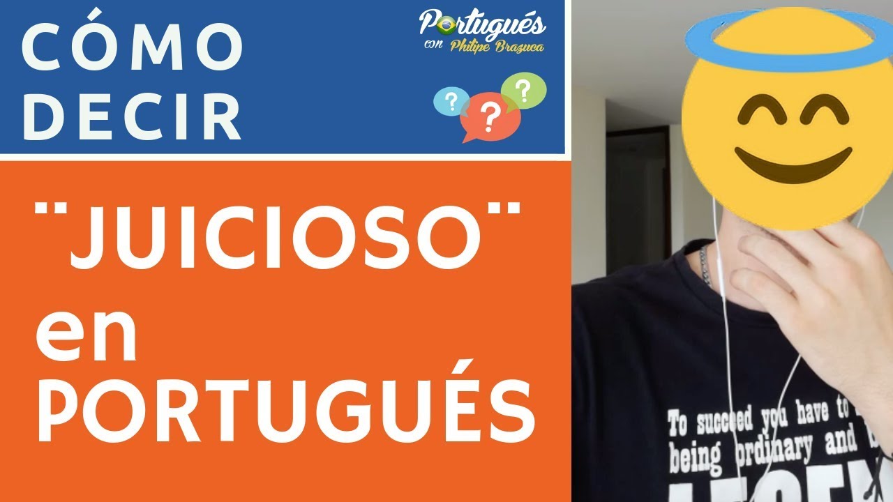 [DOSE] 😇 ¿Cómo decir ¨JUICIOSO¨ en Portugués? DESAFÍO 🇧🇷🇨🇴 YouTube