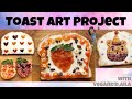 Toast Art Project! Cute & fun【トーストアートで楽しい食べれる工作】