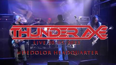 #heavymetal    Thunder Axe #live @Dedolor MH  #vittoria form our #album Roads of Thunder
