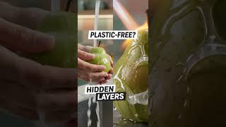 Is Your Fruit Actually Plastic-Coated? 🤔 #reelfactory #fruit #chemicals #Satisfying #foodengineering