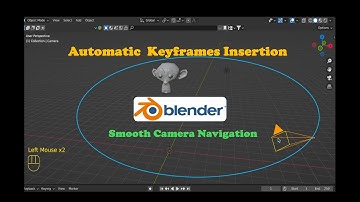Blender tutorial to enable smooth camera motion around an object ?#blender #tutorial #animation